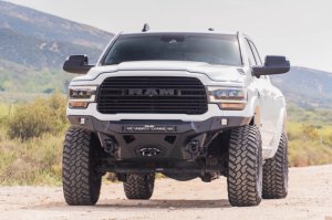 Ram 3500 Front Bumper - DV8 Offroad - Spec Series - Micro-Texture Black Powder Coated - `19-`26